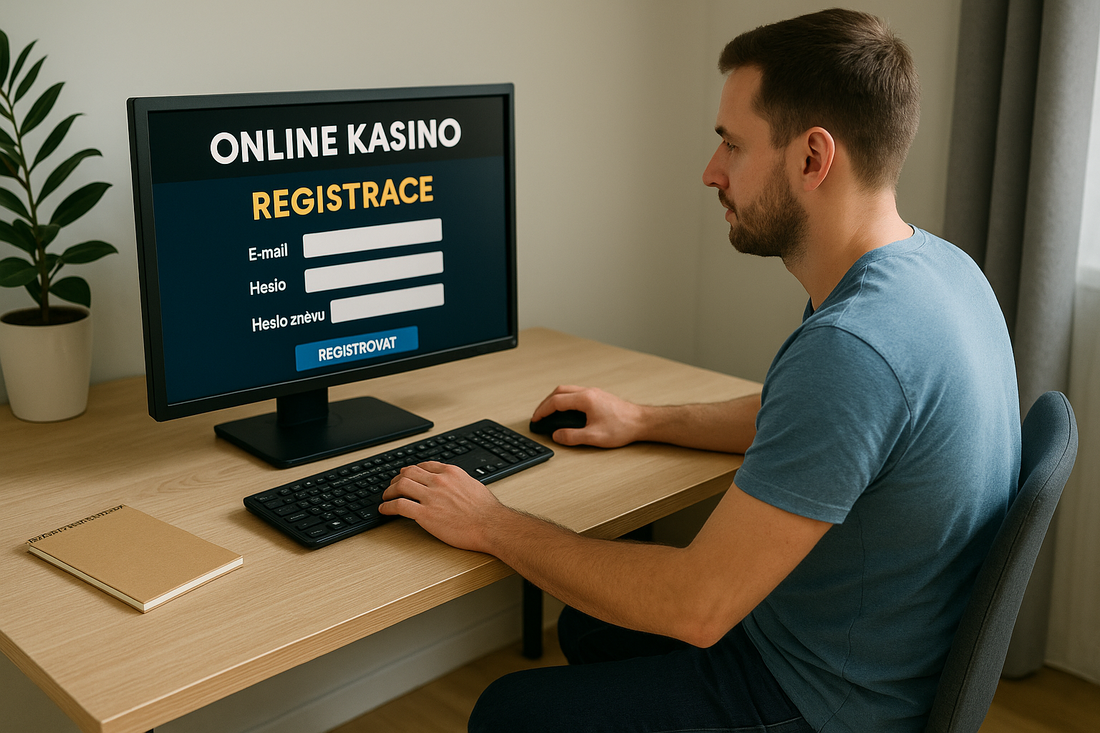 Registrace v online kasinu